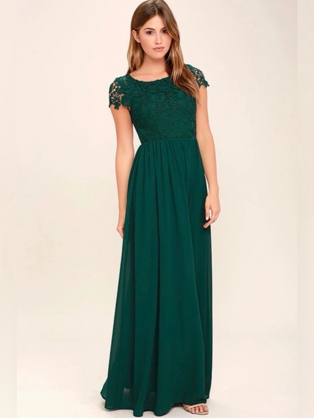 Lulus The Greatest Forest Green Maxi Dress